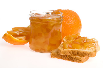 Image showing Homemade orange Jam