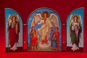 Image showing Wooden icon.