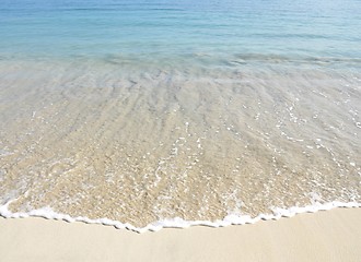 Image showing sand and sea