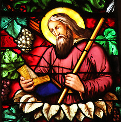 Image showing Apostle, stained glass