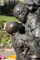 Image showing Saint Julien le Pauvre fountain, Paris