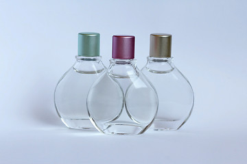 Image showing Three Perfume Bottles