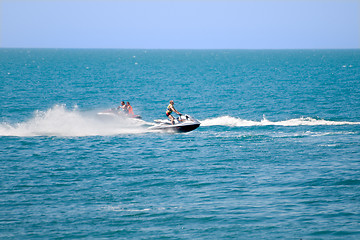 Image showing Water motorcycle 