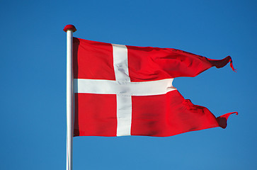 Image showing Danish flag