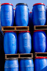 Image showing Herring barrels