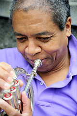 Image showing Jazz musician.