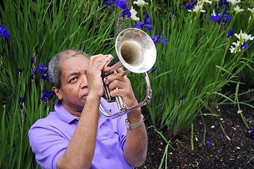 Image showing Jazz musician