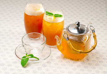 Image showing fresh selection of tea 