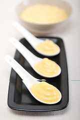 Image showing custard vanilla pastry cream 