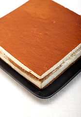 Image showing home made tiramisu dessert 