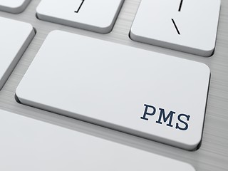 Image showing PMS (premenstrual  syndrome) Concept.