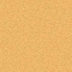 Image showing Seamless Texture of Yellow Striated Stucco Wall.