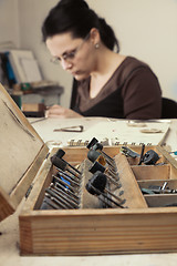 Image showing Jeweler's Tools Box