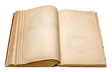 Image showing old open book