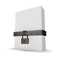 Image showing box and padlock