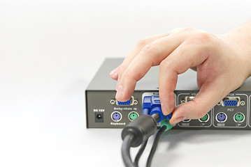 Image showing KVM Switch