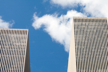 Image showing Modern skyscrapers