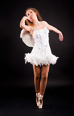 Image showing young beautiful dancer