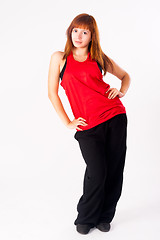 Image showing Pretty hip-hop dancer