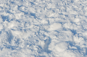 Image showing snow background