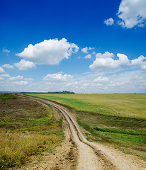 Image showing winding rural road