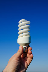 Image showing light bulb in hand