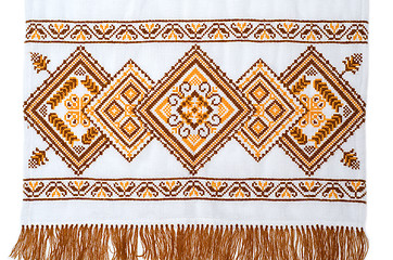 Image showing embroidered good by cross-stitch pattern