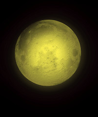 Image showing Full Moon at night