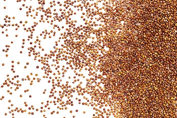 Image showing red quinoa grain