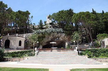 Image showing Shrine of Our Lady of Lourdes in Vepric, Croatia