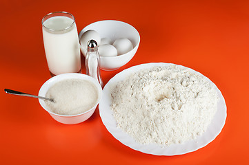 Image showing Baking ingredients