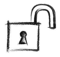 Image showing padlock icon