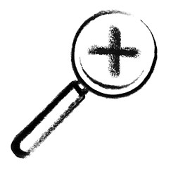 Image showing magnifier icon