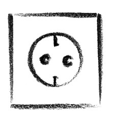 Image showing receptacle icon
