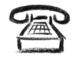 Image showing telephone icon