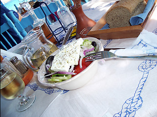 Image showing greek salad