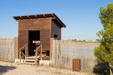 Image showing Birdwatching hideout