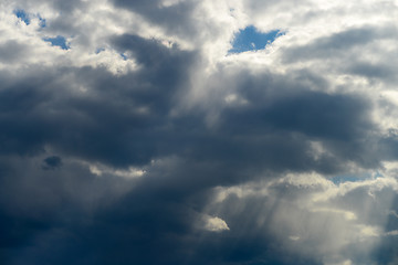 Image showing Dramatic cloudscape