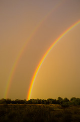 Image showing Rainbow landscape