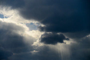 Image showing Dramatic cloudscape