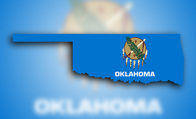 Image showing Map of Oklahoma