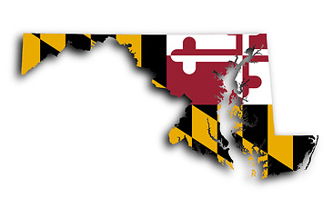 Image showing Map of Maryland