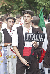 Image showing Folk group from sicily