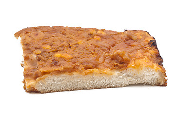 Image showing sfincione, traditional sicilian pizza