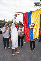 Image showing Colombian folk group