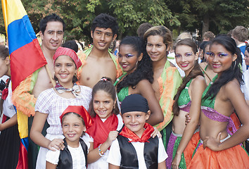 Image showing Folk group from Colombia