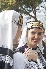 Image showing Beautiful woman of Poland folk group