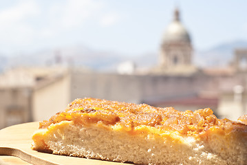 Image showing sfincione, traditional sicilian pizza