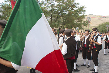 Image showing Folk group from sicily