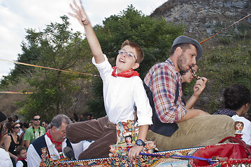 Image showing Folk group from sicily